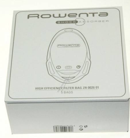 Rowenta Compacteo/Compacteo Ergo/Power Space/ZR002601 papír (gyári) porzsák VCB 0260