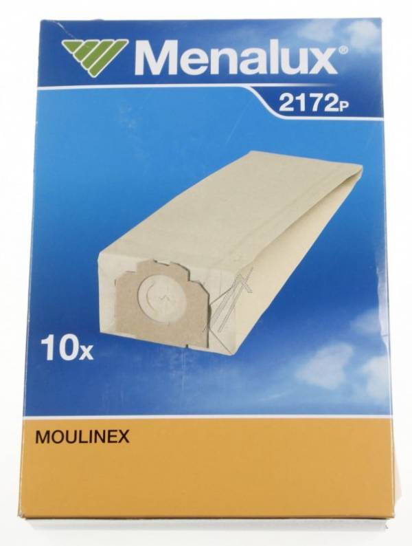 Moulinex Fidelio A.DS 1/A.DS 2/A.DS 3/A.DS 4.../9001968305 papír porzsák VCB 0189