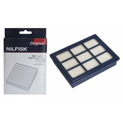 Nilfisk Power Cleaner/Power Select/Power allergy/Power Eco/P10/P12/P20/P30/P40/1470432500 hepa H12 szűrő VCF 0487