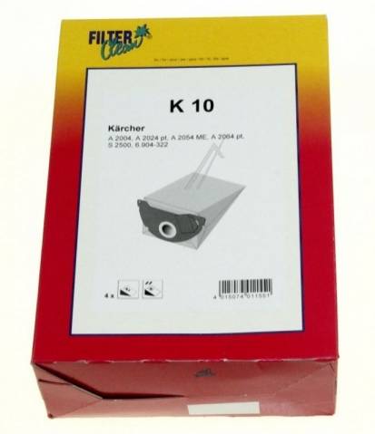 Kärcher A2000 - A 2099/WD2.200 - WD 2.999/K10 papír porzsák VCB 0333