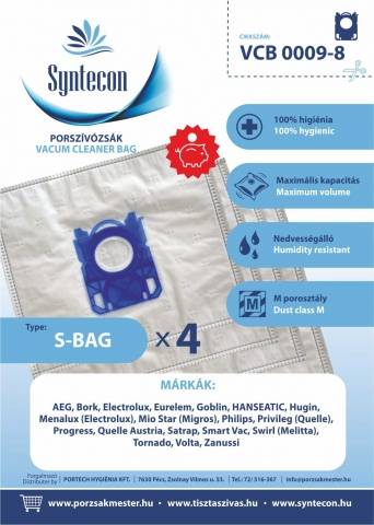 Philips S-bag/FC/HR/CityLine/EasyLife/Performer/Power porzsák VCB 0009-8