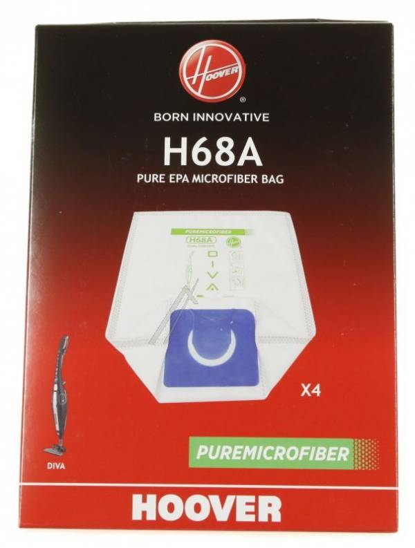 Hoover DV 1125/DV 1813/Diva/Diva 1129/DV 1607/Diva DVG 1122/Diva 1126/35601915 szintetikus porzsák VCB 0220