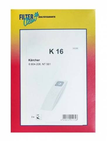 Kärcher NT 40/NT 45/NT 55/NT 561/NT 611/K16 papír porzsák VCB 0320