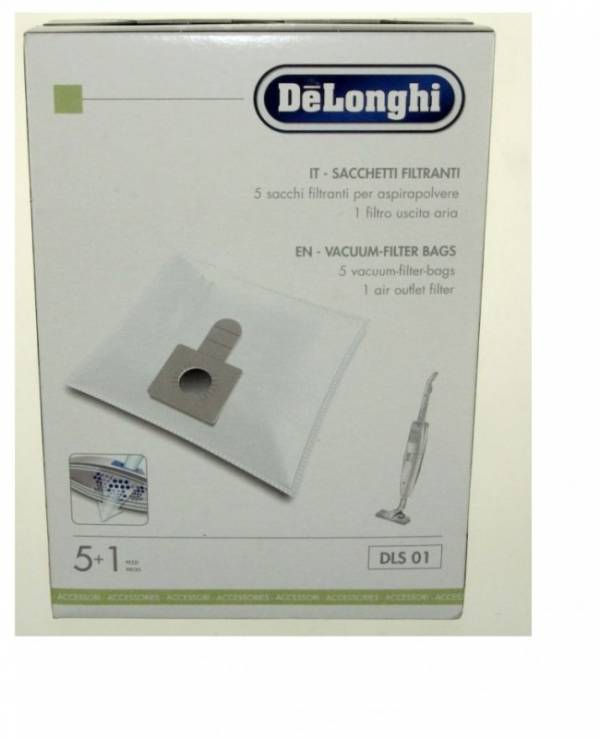 De'Longhi XL500/XL600/XL700.../DLS01/5519210181 szintetikus porzsák VCB 0201