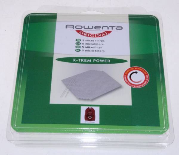 Rowenta X-Trem Power RO 4300...4399/5441/5555.../ZR002501 mikroszűrő szett VCF 0430