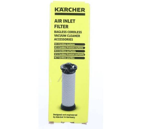 Kärcher VC 4 Cordless/VC 6 Cordless/VC 7 Cordless/2.863-319.0 bemeneti szűrő VCF 0426