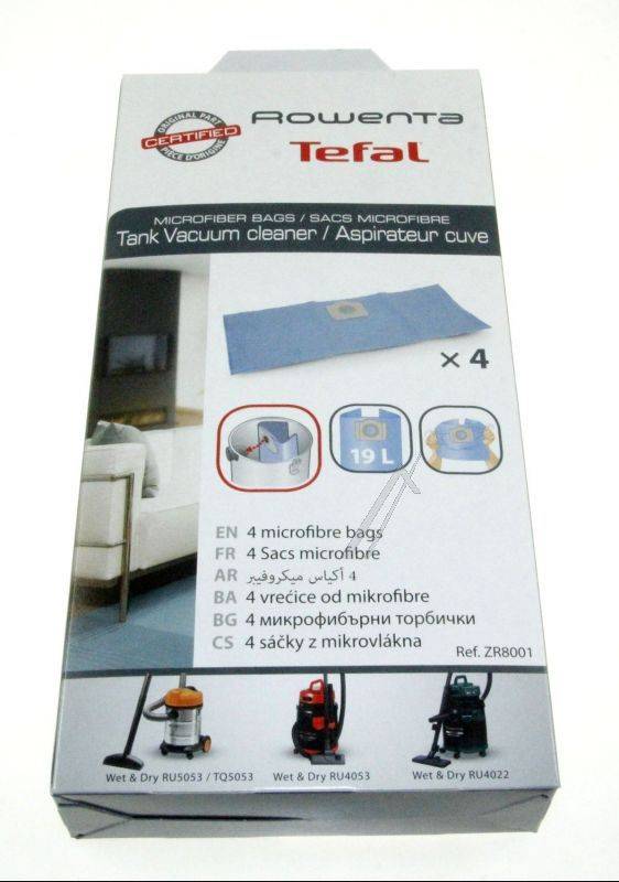 Rowenta Collecto../Jazz../Bully../HobbyVac../MultiKraft../ZR8001 gyári szintetikus porzsák VCB 0052