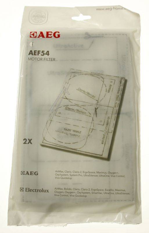 Electrolux Bolido/Clario/ErgoSpace/Essensio.../AEF54 motorszűrő VCF 0731