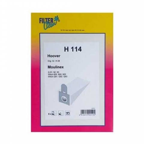 Moulinex Q 91/Q 92/Q 93/ Witch 600/Witch 800/Witch 900.../H114 papír porzsák VCB 0351